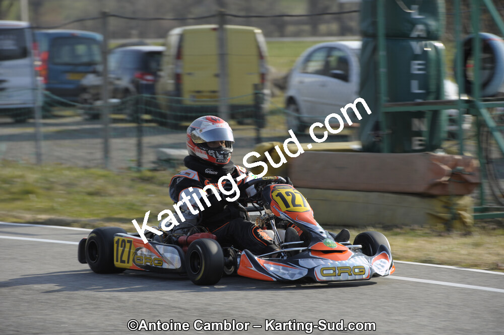 11/03/2012 : 1ère manche du Trophée Vincent Sanchez à Lavelanet (Photos Antoine Camblor) 2012 — karting