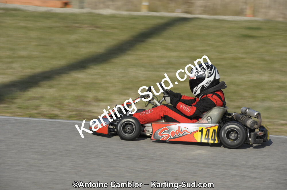 11/03/2012 : 1ère manche du Trophée Vincent Sanchez à Lavelanet (Photos Antoine Camblor) 2012 — karting
