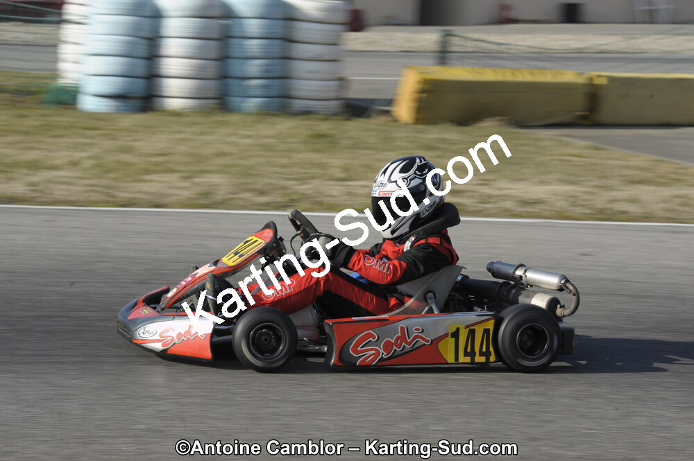 11/03/2012 : 1ère manche du Trophée Vincent Sanchez à Lavelanet (Photos Antoine Camblor) 2012 — karting
