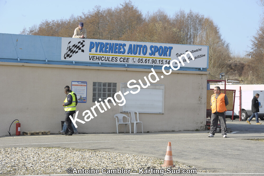 11/03/2012 : 1ère manche du Trophée Vincent Sanchez à Lavelanet (Photos Antoine Camblor) 2012 — karting