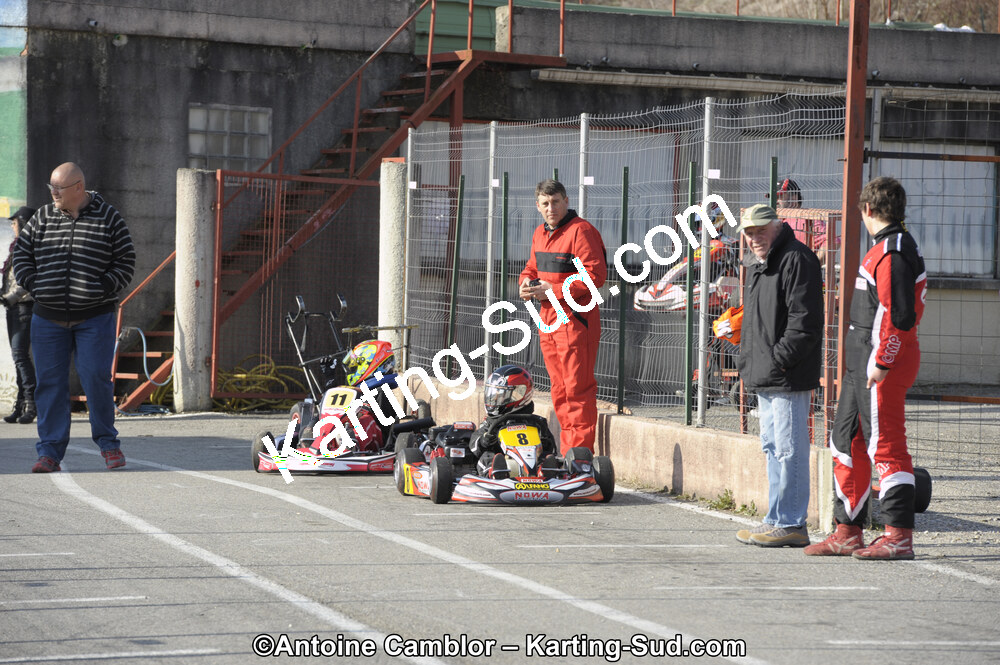11/03/2012 : 1ère manche du Trophée Vincent Sanchez à Lavelanet (Photos Antoine Camblor) 2012 — karting