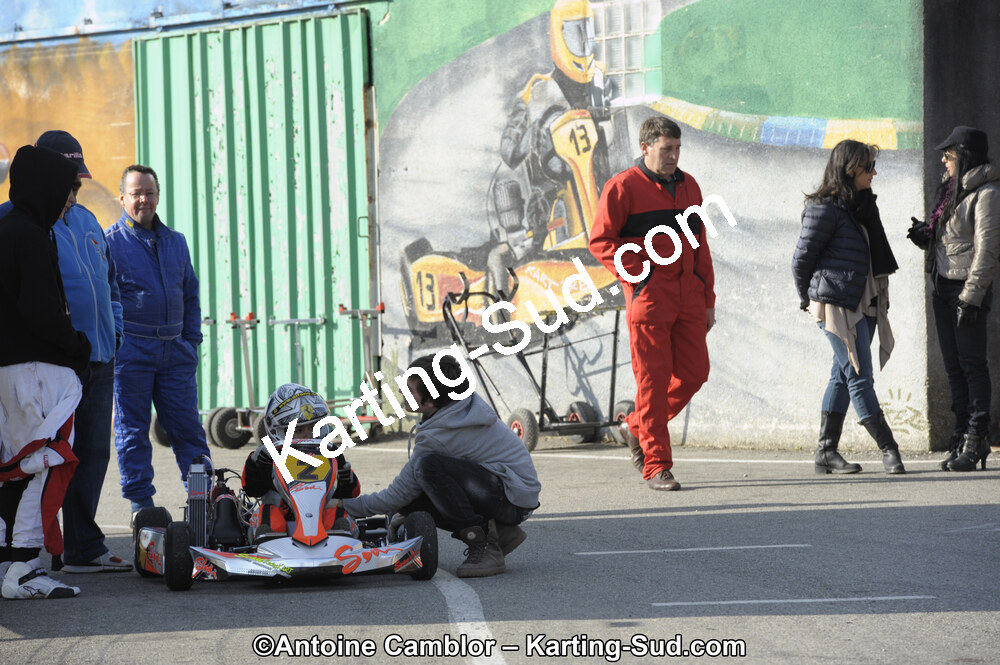 11/03/2012 : 1ère manche du Trophée Vincent Sanchez à Lavelanet (Photos Antoine Camblor) 2012 — karting