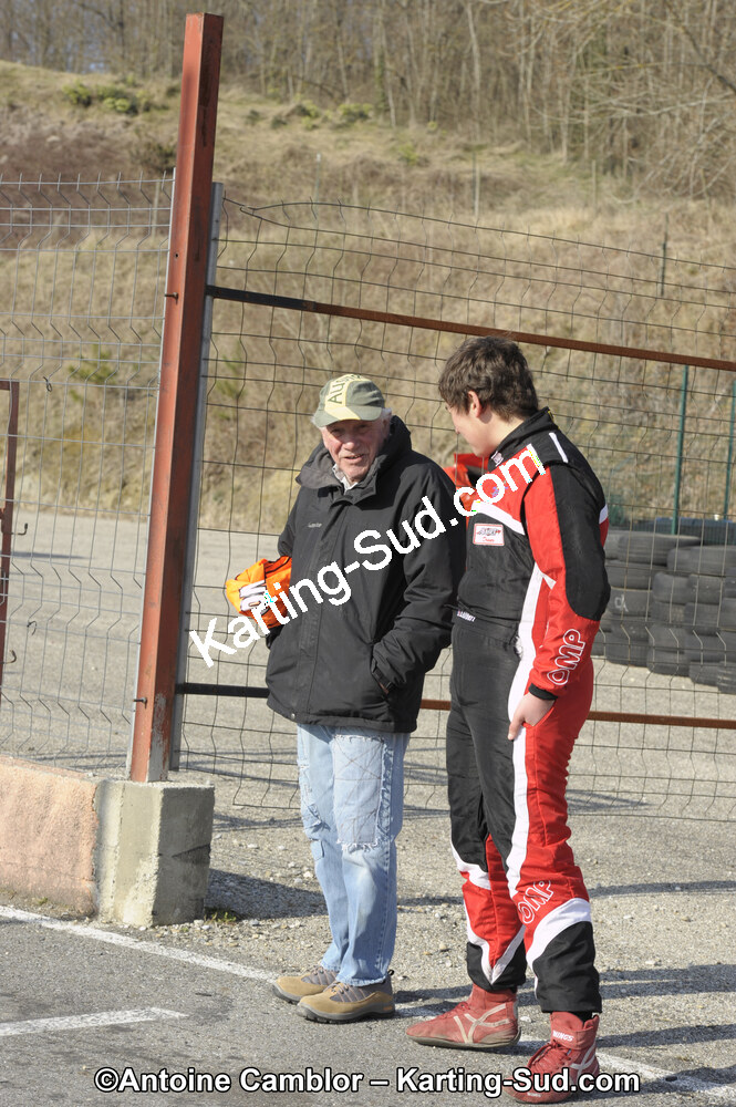 11/03/2012 : 1ère manche du Trophée Vincent Sanchez à Lavelanet (Photos Antoine Camblor) 2012 — karting