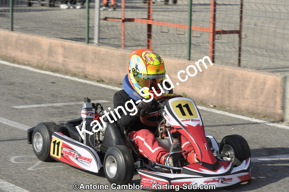 11/03/2012 : 1ère manche du Trophée Vincent Sanchez à Lavelanet (Photos Antoine Camblor) 2012 — karting