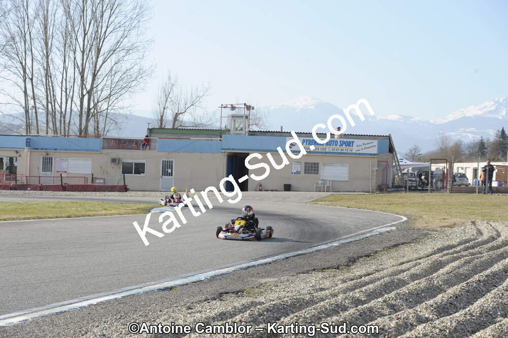 11/03/2012 : 1ère manche du Trophée Vincent Sanchez à Lavelanet (Photos Antoine Camblor) 2012 — karting