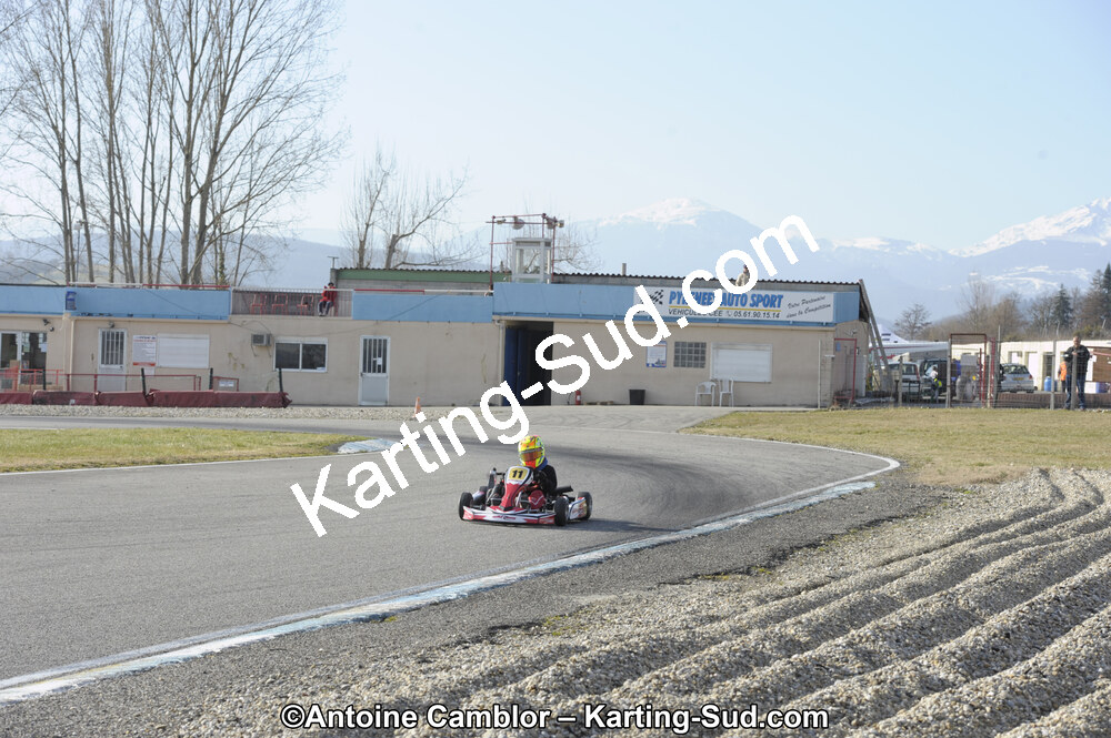 11/03/2012 : 1ère manche du Trophée Vincent Sanchez à Lavelanet (Photos Antoine Camblor) 2012 — karting