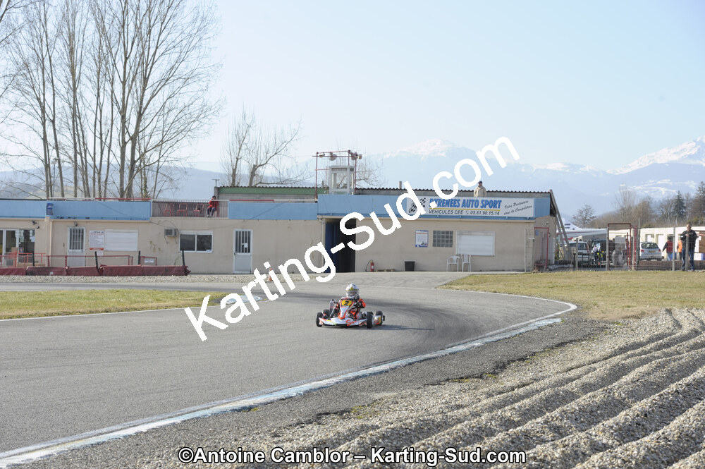 11/03/2012 : 1ère manche du Trophée Vincent Sanchez à Lavelanet (Photos Antoine Camblor) 2012 — karting