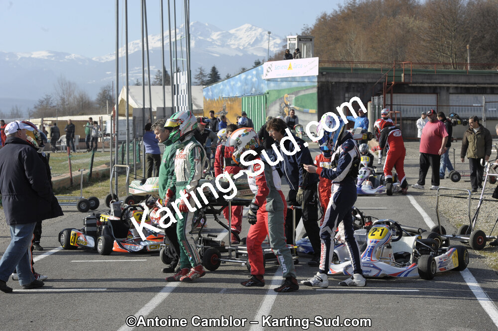 11/03/2012 : 1ère manche du Trophée Vincent Sanchez à Lavelanet (Photos Antoine Camblor) 2012 — karting