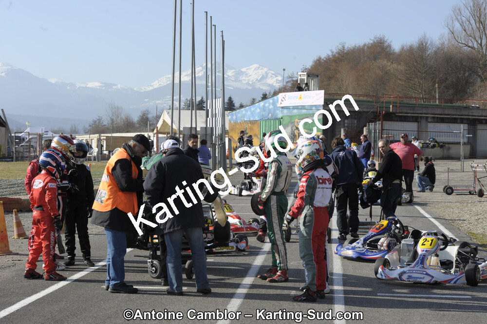 11/03/2012 : 1ère manche du Trophée Vincent Sanchez à Lavelanet (Photos Antoine Camblor) 2012 — karting
