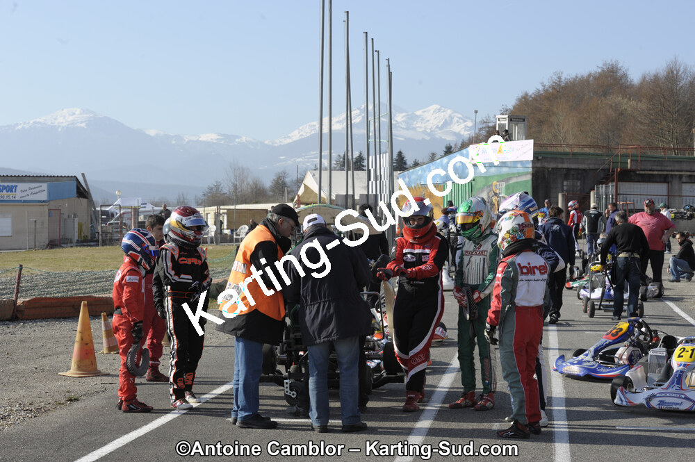 11/03/2012 : 1ère manche du Trophée Vincent Sanchez à Lavelanet (Photos Antoine Camblor) 2012 — karting