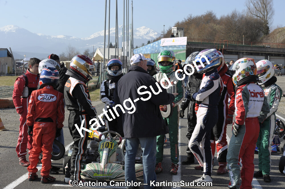 11/03/2012 : 1ère manche du Trophée Vincent Sanchez à Lavelanet (Photos Antoine Camblor) 2012 — karting