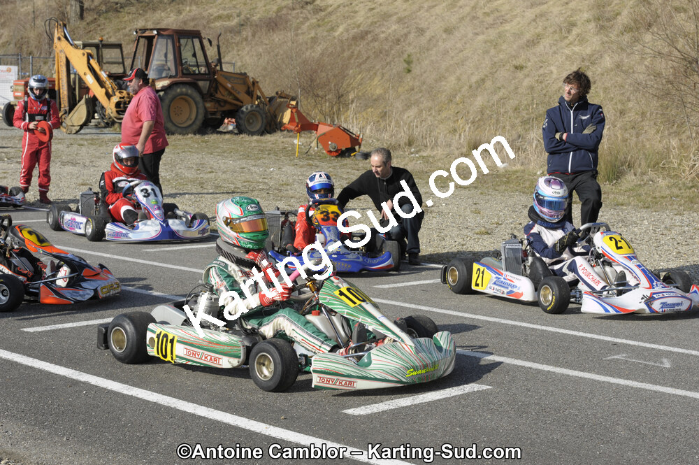 11/03/2012 : 1ère manche du Trophée Vincent Sanchez à Lavelanet (Photos Antoine Camblor) 2012 — karting