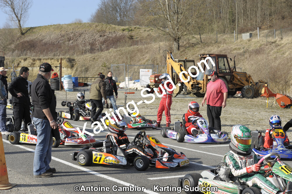 11/03/2012 : 1ère manche du Trophée Vincent Sanchez à Lavelanet (Photos Antoine Camblor) 2012 — karting