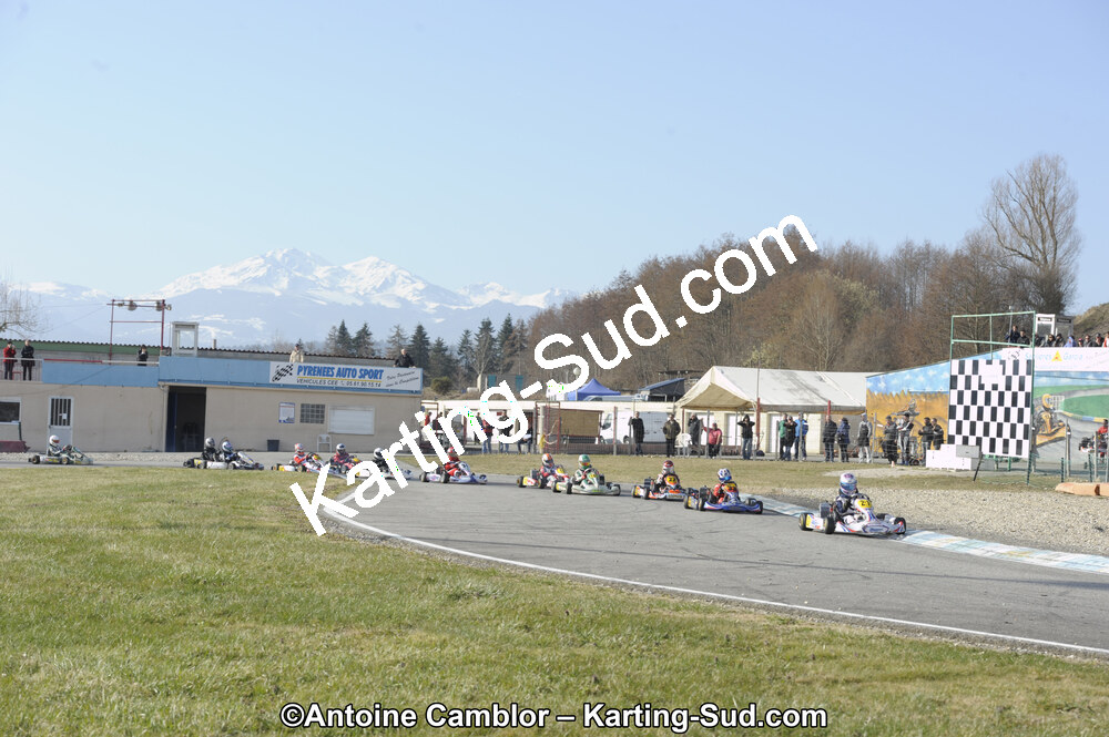 11/03/2012 : 1ère manche du Trophée Vincent Sanchez à Lavelanet (Photos Antoine Camblor) 2012 — karting