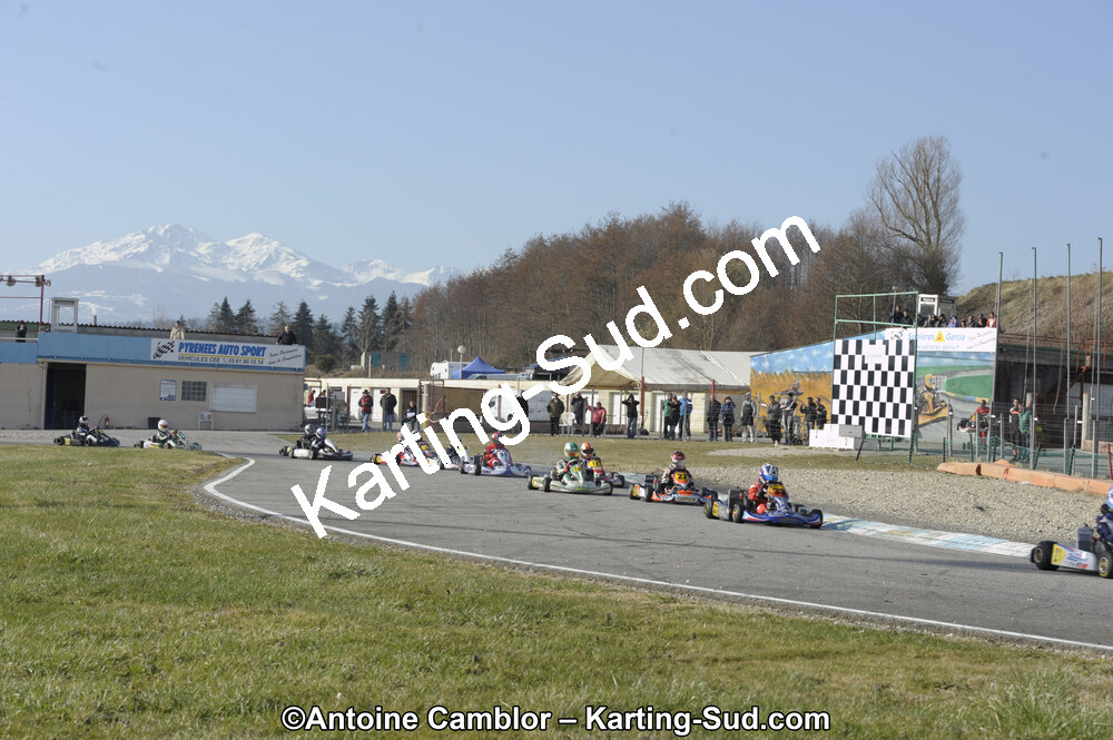 11/03/2012 : 1ère manche du Trophée Vincent Sanchez à Lavelanet (Photos Antoine Camblor) 2012 — karting