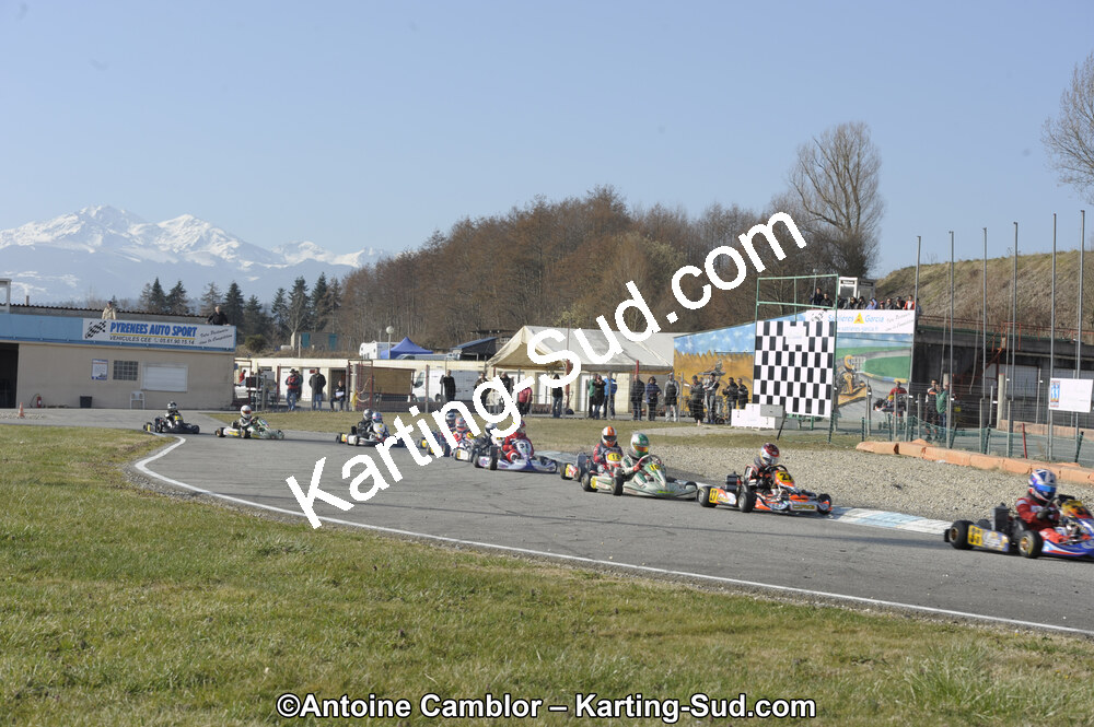 11/03/2012 : 1ère manche du Trophée Vincent Sanchez à Lavelanet (Photos Antoine Camblor) 2012 — karting