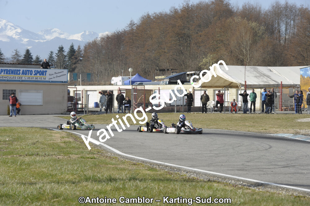 11/03/2012 : 1ère manche du Trophée Vincent Sanchez à Lavelanet (Photos Antoine Camblor) 2012 — karting