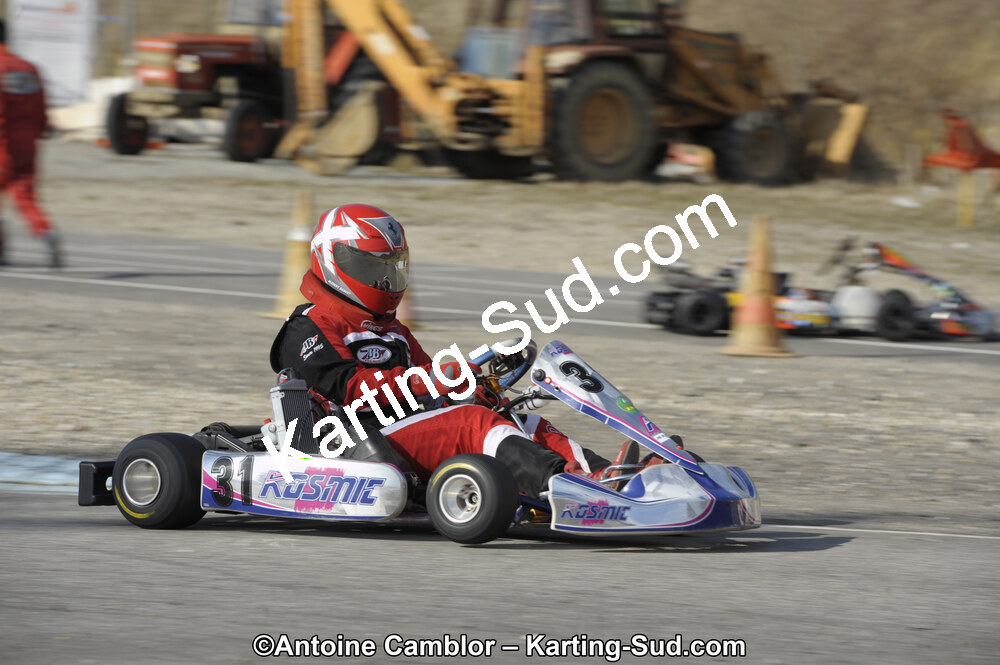11/03/2012 : 1ère manche du Trophée Vincent Sanchez à Lavelanet (Photos Antoine Camblor) 2012 — karting