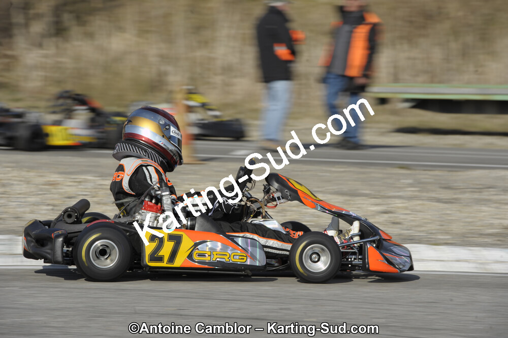 11/03/2012 : 1ère manche du Trophée Vincent Sanchez à Lavelanet (Photos Antoine Camblor) 2012 — karting