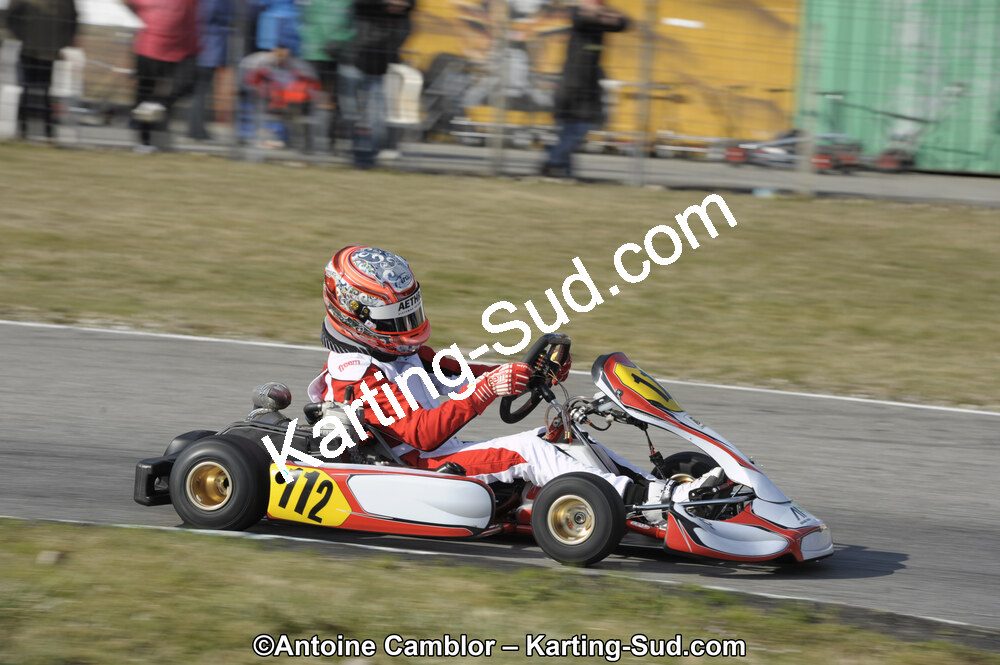 11/03/2012 : 1ère manche du Trophée Vincent Sanchez à Lavelanet (Photos Antoine Camblor) 2012 — karting