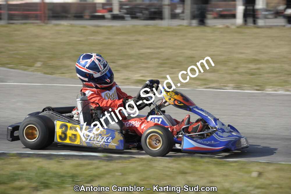11/03/2012 : 1ère manche du Trophée Vincent Sanchez à Lavelanet (Photos Antoine Camblor) 2012 — karting