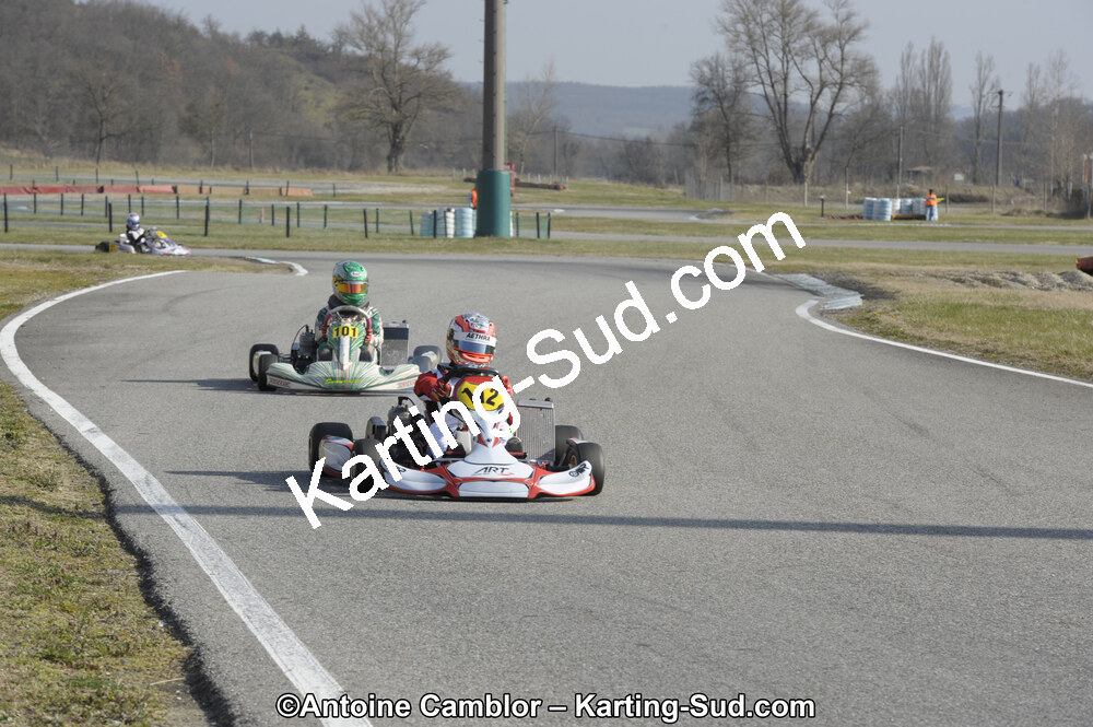 11/03/2012 : 1ère manche du Trophée Vincent Sanchez à Lavelanet (Photos Antoine Camblor) 2012 — karting
