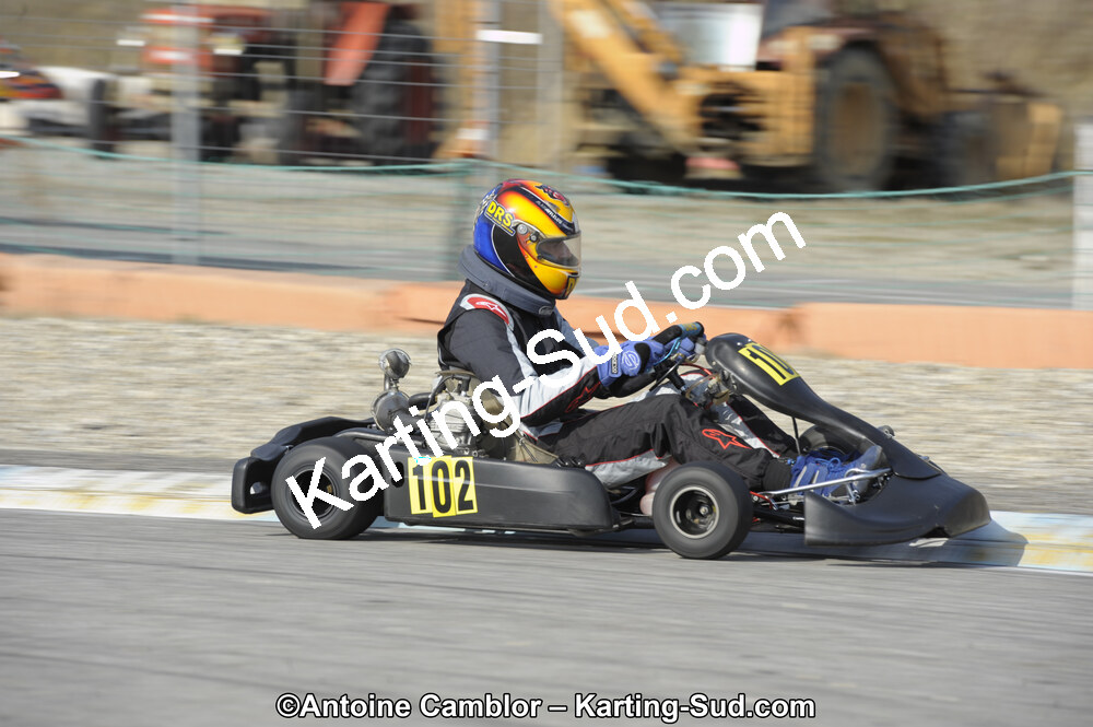 11/03/2012 : 1ère manche du Trophée Vincent Sanchez à Lavelanet (Photos Antoine Camblor) 2012 — karting