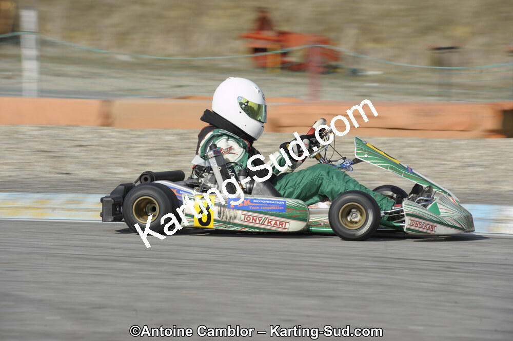 11/03/2012 : 1ère manche du Trophée Vincent Sanchez à Lavelanet (Photos Antoine Camblor) 2012 — karting
