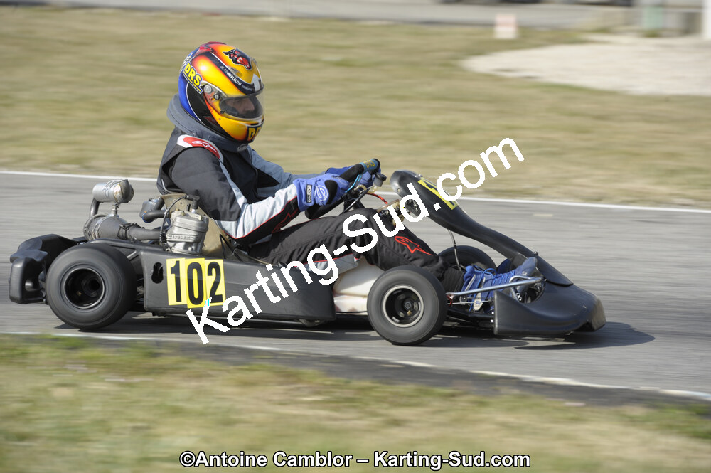 11/03/2012 : 1ère manche du Trophée Vincent Sanchez à Lavelanet (Photos Antoine Camblor) 2012 — karting