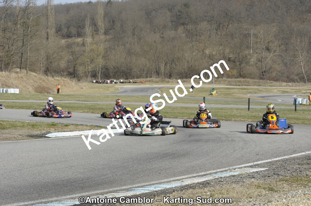 11/03/2012 : 1ère manche du Trophée Vincent Sanchez à Lavelanet (Photos Antoine Camblor) 2012 — karting