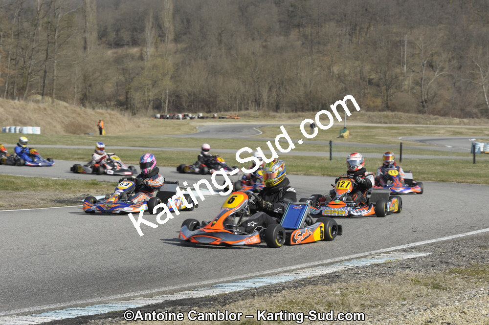 11/03/2012 : 1ère manche du Trophée Vincent Sanchez à Lavelanet (Photos Antoine Camblor) 2012 — karting