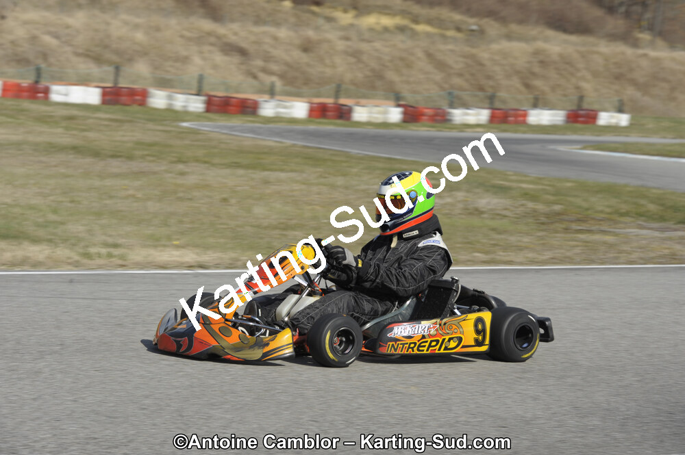 11/03/2012 : 1ère manche du Trophée Vincent Sanchez à Lavelanet (Photos Antoine Camblor) 2012 — karting
