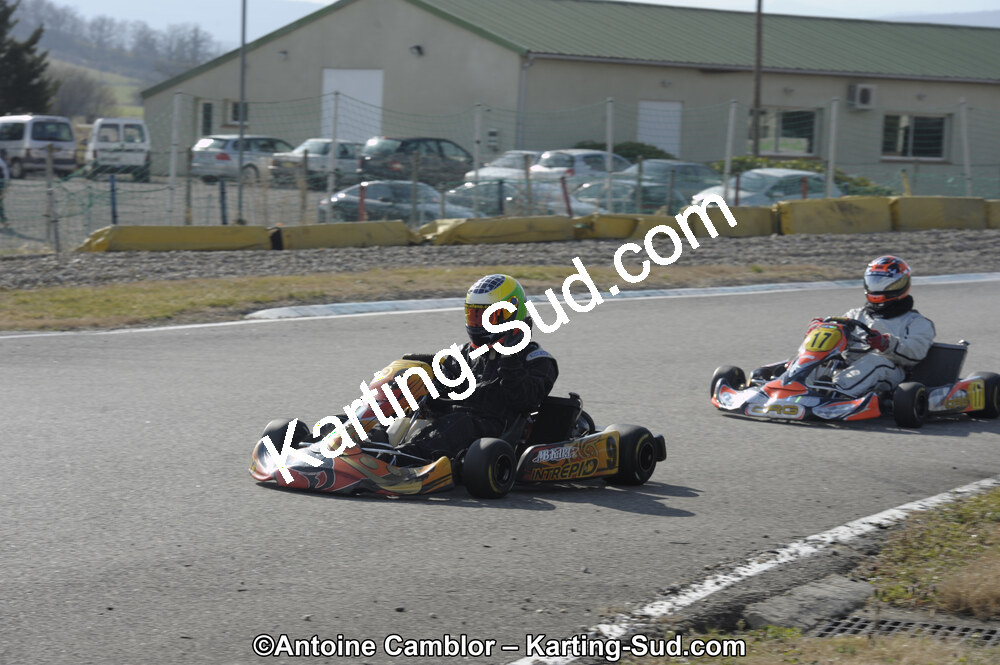 11/03/2012 : 1ère manche du Trophée Vincent Sanchez à Lavelanet (Photos Antoine Camblor) 2012 — karting