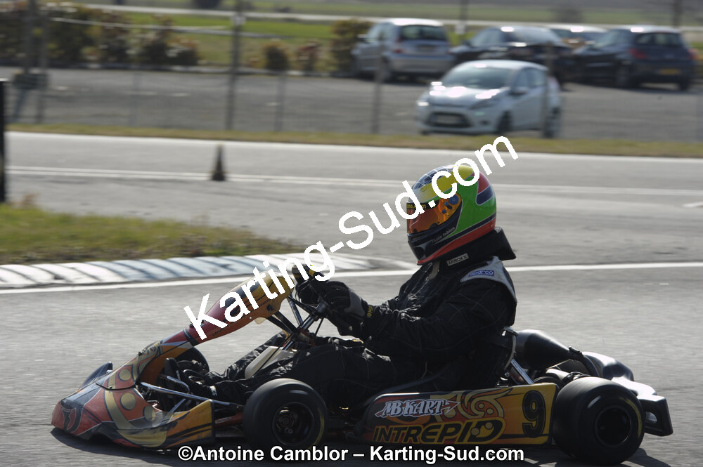 11/03/2012 : 1ère manche du Trophée Vincent Sanchez à Lavelanet (Photos Antoine Camblor) 2012 — karting