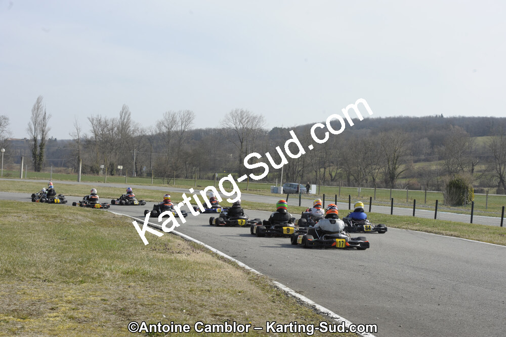 11/03/2012 : 1ère manche du Trophée Vincent Sanchez à Lavelanet (Photos Antoine Camblor) 2012 — karting