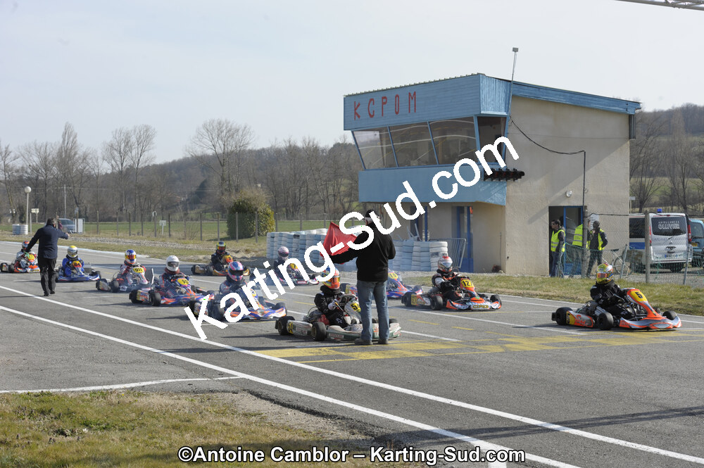 11/03/2012 : 1ère manche du Trophée Vincent Sanchez à Lavelanet (Photos Antoine Camblor) 2012 — karting