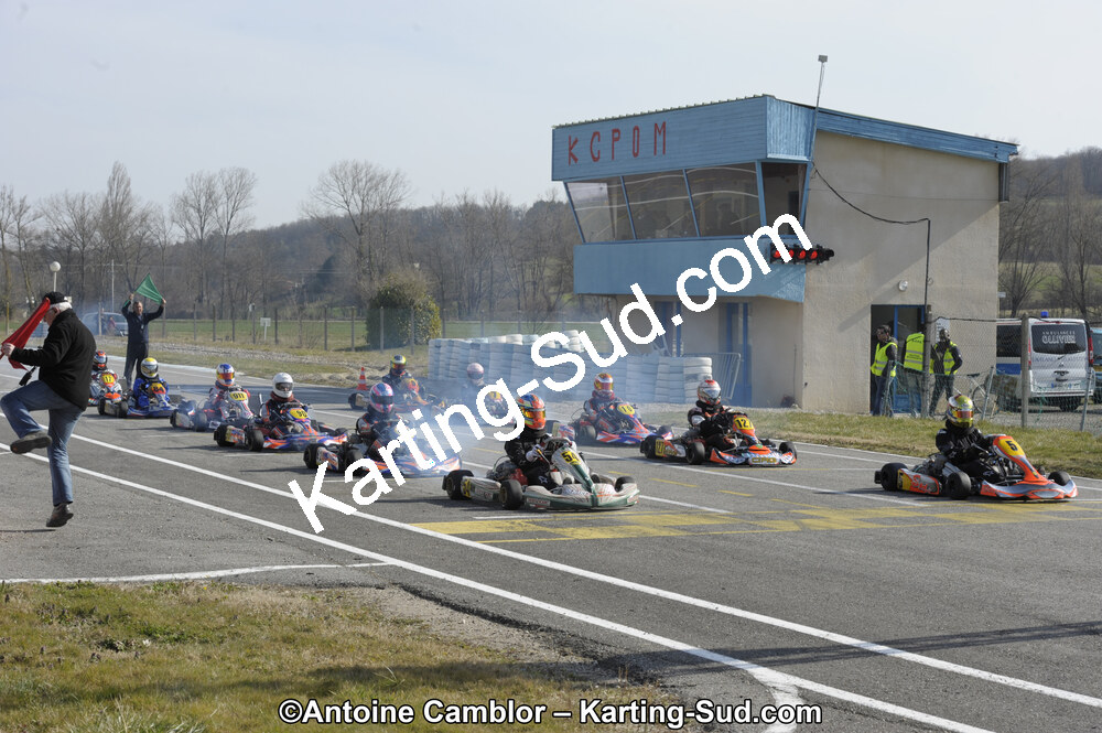11/03/2012 : 1ère manche du Trophée Vincent Sanchez à Lavelanet (Photos Antoine Camblor) 2012 — karting