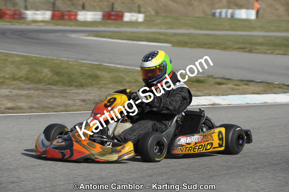 11/03/2012 : 1ère manche du Trophée Vincent Sanchez à Lavelanet (Photos Antoine Camblor) 2012 — karting