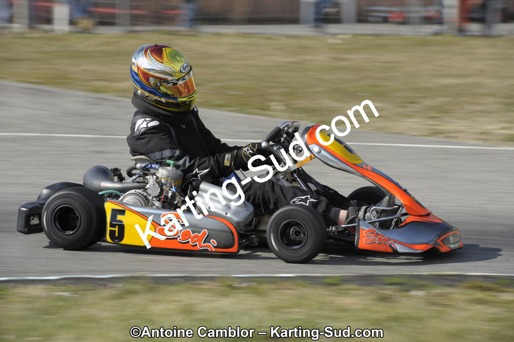 11/03/2012 : 1ère manche du Trophée Vincent Sanchez à Lavelanet (Photos Antoine Camblor) 2012 — karting