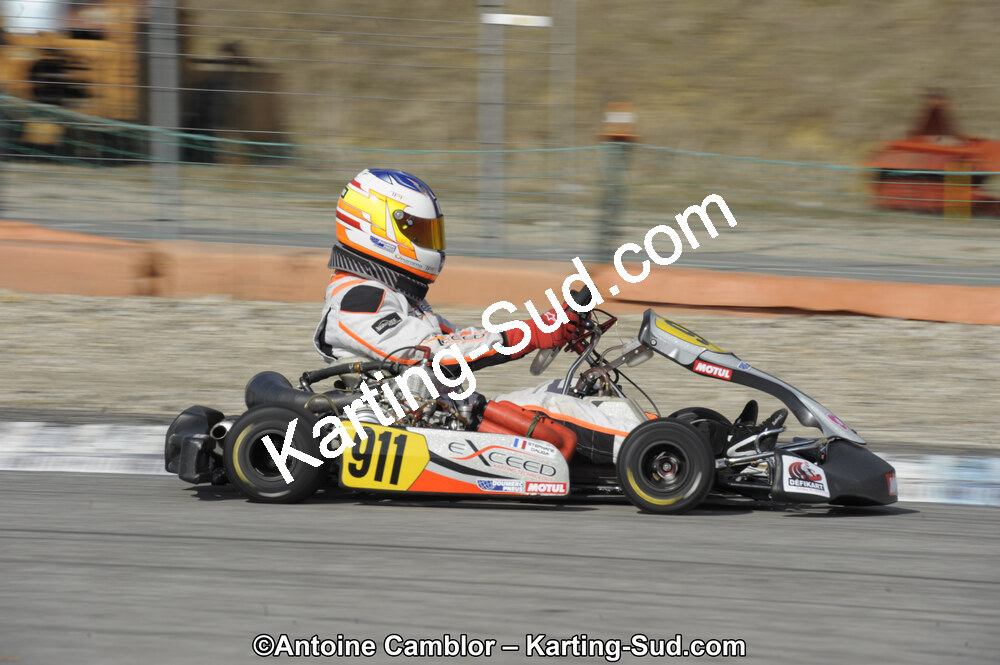 11/03/2012 : 1ère manche du Trophée Vincent Sanchez à Lavelanet (Photos Antoine Camblor) 2012 — karting