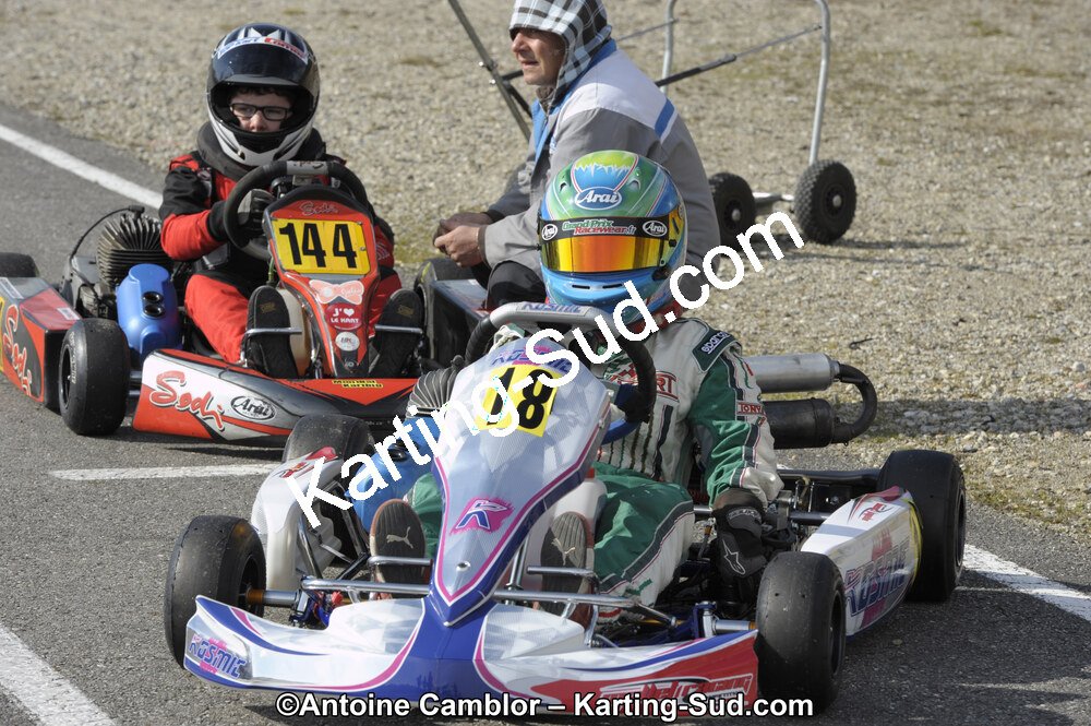 11/03/2012 : 1ère manche du Trophée Vincent Sanchez à Lavelanet (Photos Antoine Camblor) 2012 — karting