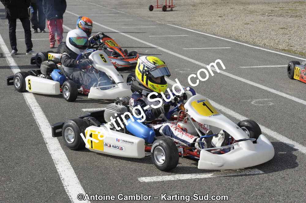 11/03/2012 : 1ère manche du Trophée Vincent Sanchez à Lavelanet (Photos Antoine Camblor) 2012 — karting