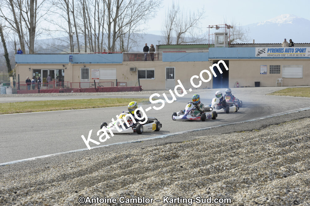 11/03/2012 : 1ère manche du Trophée Vincent Sanchez à Lavelanet (Photos Antoine Camblor) 2012 — karting