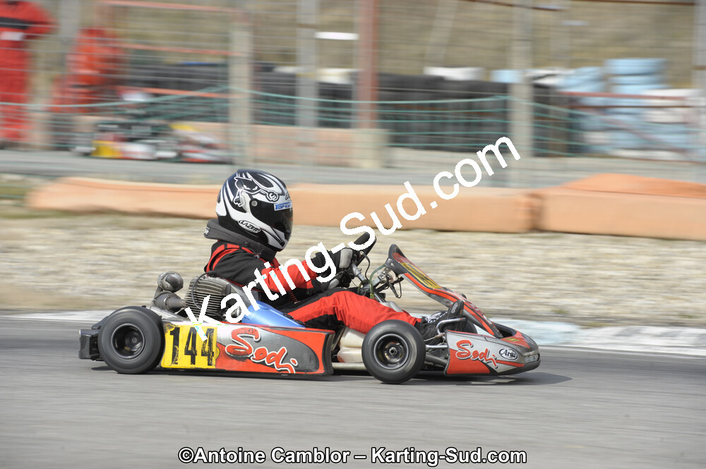 11/03/2012 : 1ère manche du Trophée Vincent Sanchez à Lavelanet (Photos Antoine Camblor) 2012 — karting