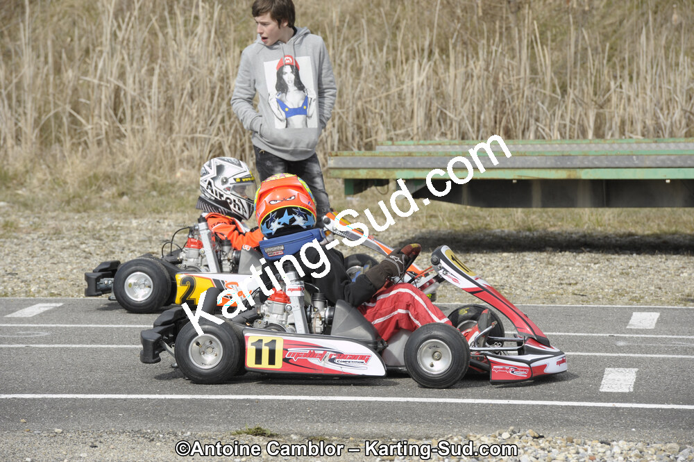 11/03/2012 : 1ère manche du Trophée Vincent Sanchez à Lavelanet (Photos Antoine Camblor) 2012 — karting