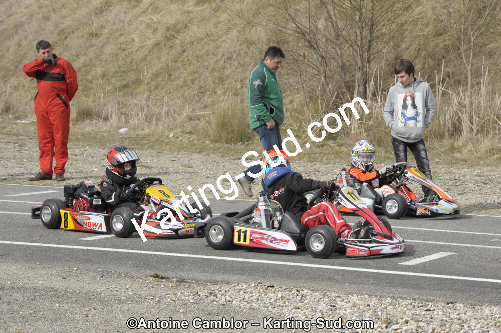 11/03/2012 : 1ère manche du Trophée Vincent Sanchez à Lavelanet (Photos Antoine Camblor) 2012 — karting