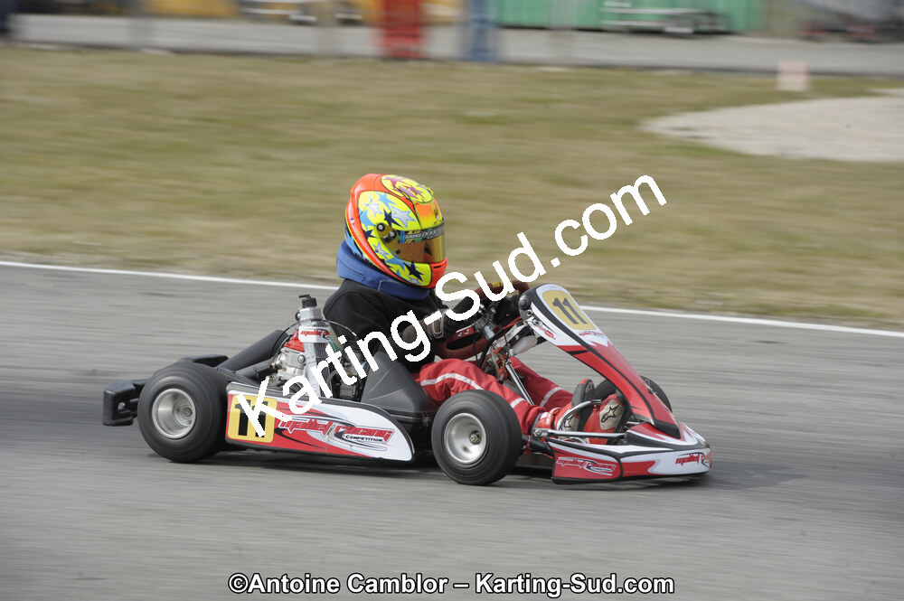 11/03/2012 : 1ère manche du Trophée Vincent Sanchez à Lavelanet (Photos Antoine Camblor) 2012 — karting