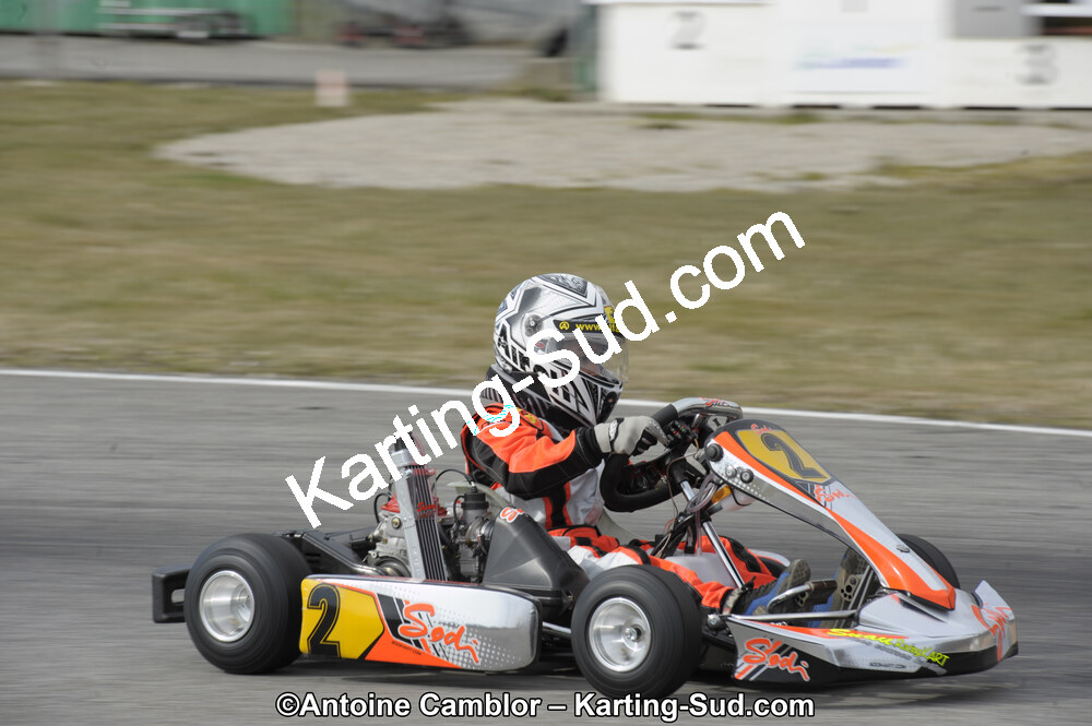 11/03/2012 : 1ère manche du Trophée Vincent Sanchez à Lavelanet (Photos Antoine Camblor) 2012 — karting