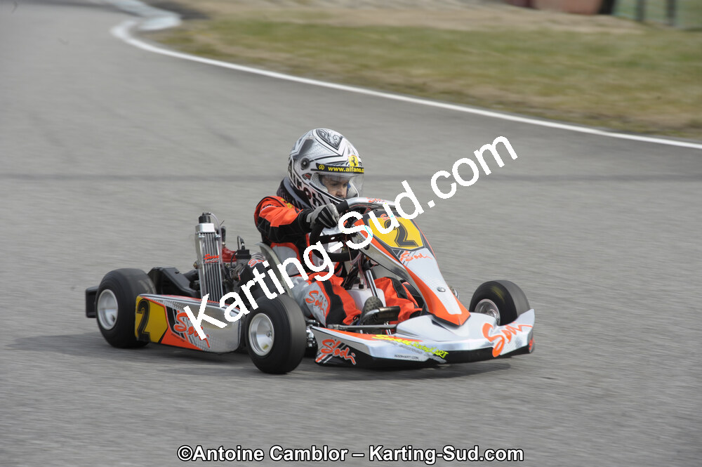 11/03/2012 : 1ère manche du Trophée Vincent Sanchez à Lavelanet (Photos Antoine Camblor) 2012 — karting