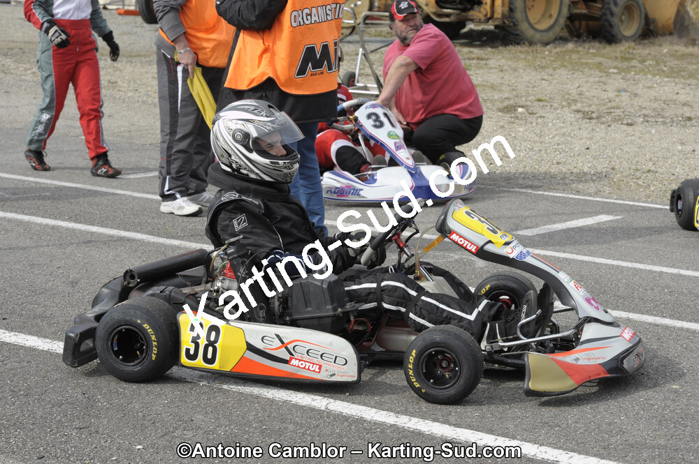 11/03/2012 : 1ère manche du Trophée Vincent Sanchez à Lavelanet (Photos Antoine Camblor) 2012 — karting